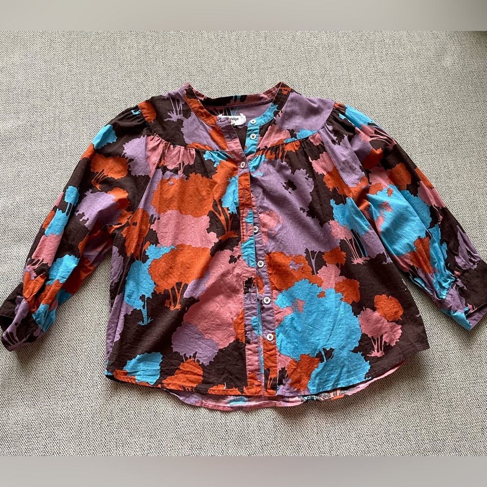 Anthropologie Porridge button down shirt